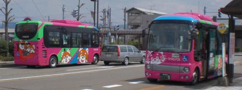 つつじバス 鯖江市 日野ポンチョだいすき